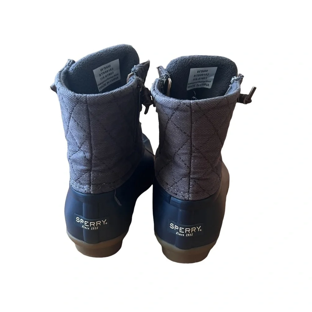 SPERRY Saltwater Quilted Waterproof Duck Boots